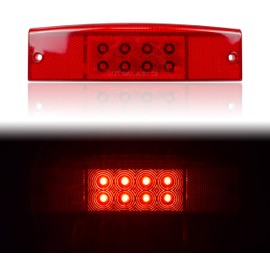 SAUTVS 1pcs Tail Light for Ranger 570, Red LED Rear Brake Stop Light for Polaris Ranger 400 500 570 800 EFI MIDSIZE Accessories (fit Left & Right Side, Replace #2411450)