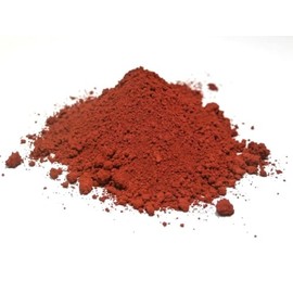 Pure Iron Oxide, Min. 97.5%, Red, Powder, Dieiron Trioxide, Iron (III) Oxide, Micronised Alpha-Fe2O3, CAS No.: 1309-37-1 (250g)