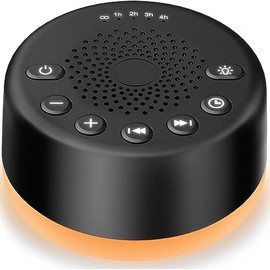 Sound Machine Easysleep White Noise Machine with 25 Soothing Sounds and Night Lights with Memory Function 32 Levels of Volume and 5 Sleep Timer Powere