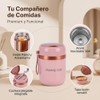 Yosoo Health Gear Copa Aislada, Frasco de Alimentos de Acero