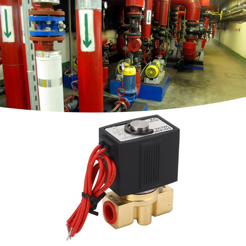 Electric Solenoid Valve Normally Closed Electric Pneumatic Solenoid Water Air