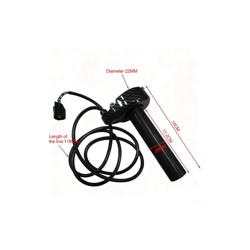 Zilimontt Accelerator Grips for Sur-Ron Light Bee Motorcycle Throttle Lever