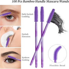 Kit De Herramientas De Maquillaje Con Pinceles Desechables De Silicona Para Pestañas Y Rímel, Varitas Aplicadoras, Pincel Para Cejas Y Pestañas.