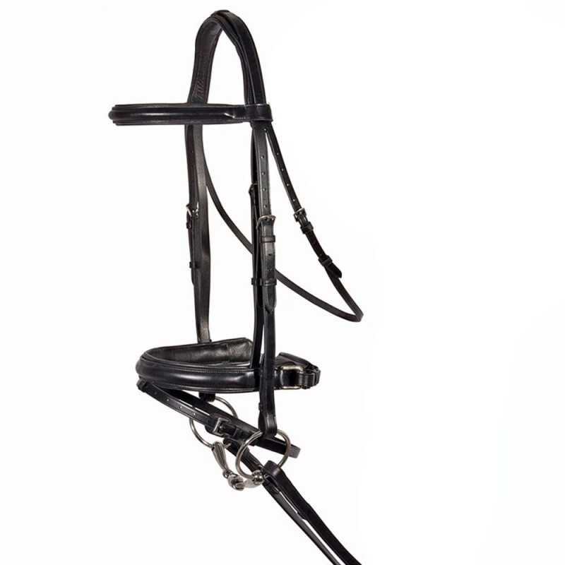 Schneiders Premier Dressage Snaffle Bridle with Crank | Various Size