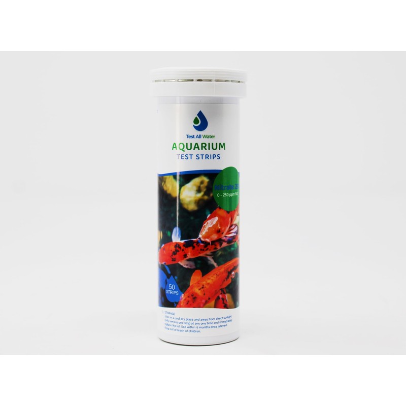 TEST ALL WATER - Aquarium Nitrate Test Strips | 250ppm