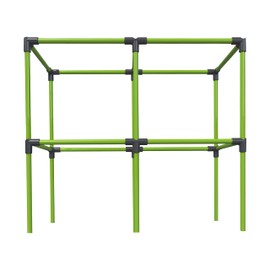 Bio Green Trellis for Raised Garden Bed with Watering System Heidelberg | 2.3 x 2 x 1ft | Ideal Growth for Climbing Plants | Ideal for Balcony/Garden