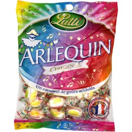 French Lutti Arlequin Sour Candies 100g From France