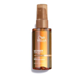 Wella Professionals Ultimate Smooth Miracle Oil Serum - Hair Oil With Squalane & Omega 9 - For Dry, Dull & Frizzy Hair (