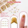 YIXISI 360 Pieces 12 Values 0.1uF-10uF 50V Ceramic Capacitor Assortment
