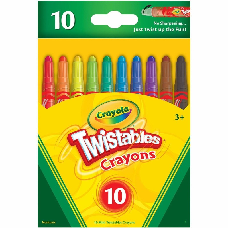 Crayola Twistables Crayons, 10ct - 1 Pack