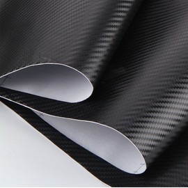 MSA 3D CARBON FIBRE VINYL MATT TEXTURED 300MM X 500MM ROLL - CARBON FIBER VINYL EFFECT - WRAP BADGES PANELS