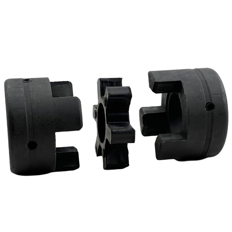 Saelno 1/2" to 7/8" L075 Flexible 3-Piece L-Jaw Coupling Coupler