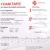 Quality Foam Insulation Tape Self Adhesive Elastomeric Dimensions 1/8" x