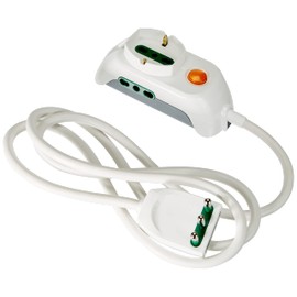 Vimar FP00511.C.B Universal Multi Socket with Light Switch, 2 Sockets, 1 Universal Socket