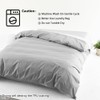Waterproof Duvet Quilt Protector Cover Single,Single Side Waterproof Protective Cover,