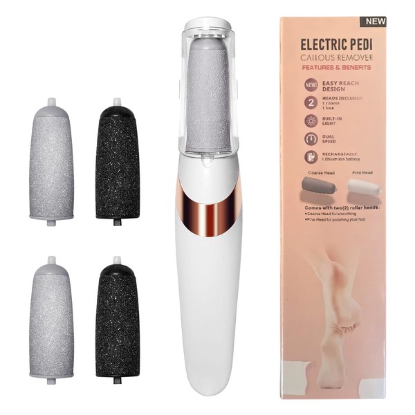 Portable Electric Callus Remover for Feet, Waterproof Hard Skin Remover
