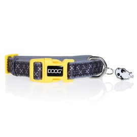 DOOG - Soft and Breathable Neoprene Padded Adjustable Dog Collar Available: XSmall, Small, Medium, and Large Dogs and Puppies for Walking, Running, Water Friendly Pool Lake Beach Swimming