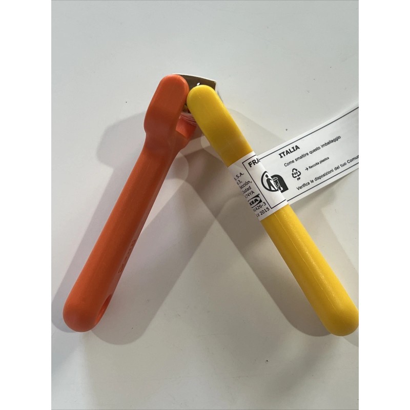 IKEA UPPFYLLD Vegetable cutters set of 2 yellow/ Orange New