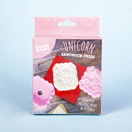 Fizz Creations 3226 Unicorn Press Novelty Lunch Magic Sandwich Cutter