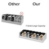 Dexgva Belt Organizer for Drawer - Bamboo Belt Storage Organizer