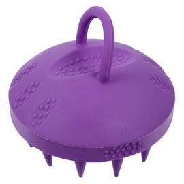 LALAFINA Convenient Travel Scalp Lightweight Household Scalp Exfoliator Brush for Wet Dry Use Relieves Pressure and Promotes Hair Growth Safe for All Hair Types