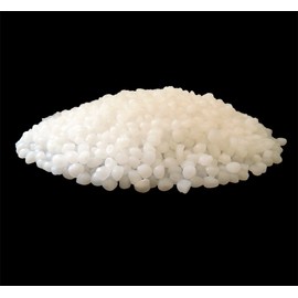 Polly Plastics Polypropylene Plastic Poly Pellets Rock Tumbling Media Rock Tumbler Filler Beads in Heavy Duty Resealable Bag (1 lb)
