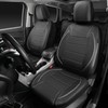 CAR PASS Universal Reflect Piping Leather Car Seat Cover, Fit