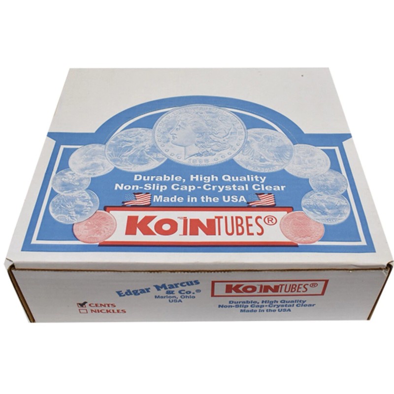 Edgar Marcus 10 Qty Edgar Marcus Clear Round Cent /