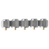 Maruyama Seisakusho 637774 BIGM Spout Set, Small, 5 Pieces, Silver