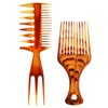 Tbestmax 2 Pcs Hair Comb Styling Set Tail Combs Afro