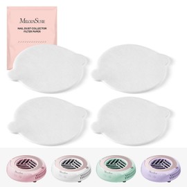 MelodySusie 120Pcs Disposable Filter Papers for HProA Nail Dust Collector