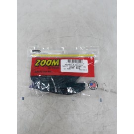 Zoom Salty Super Fluke June Bug Soft Plastic Bait 10-Pack Bass Lure 023-005