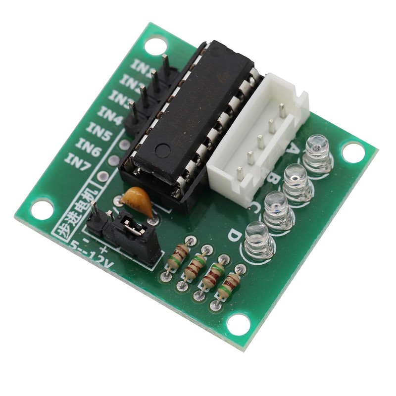 Heevhas 2 Sets of 28BYJ-48 5V 4-Phase Stepper Motor Set