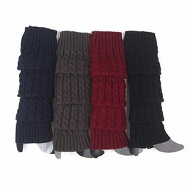 Women's Fashion Leg & Foot Warmers (3 Pairs) Mixed Assortment