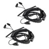 Retevis ETK007 Adjustable Throat Mic Walkie Talkie Earpiece, Compatible RT622