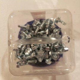 Metallics JTEKD5 10 x 1/2" (5/16" Hd) Ind. Hex Washer Hd Self-Drilling & Qty 100