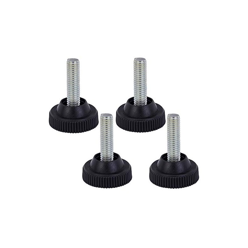 Bulldog Castors Adjustable Levelling Feet - Set of 4 -