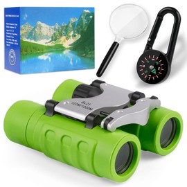 OSDUE Binoculars for Kids, 8 x Super Zoom Function Kids Telescope Outdoor Toys 4 5 6 7 8 Years Old Boys Girls Kids High Resolution Binoculars for Kids Toys Educational Learning Kids Binoculars