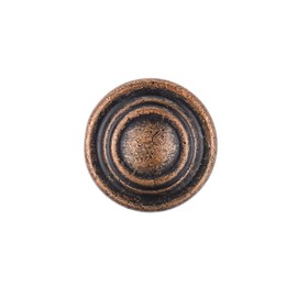 Richelieu Hardware BP10734193 Notre-Dame Collection 1 5/16-inch (34 mm) Antique Copper Traditional Cabinet and Drawer Mushroom Knob for Kitchen, Bathroom, and Furniture