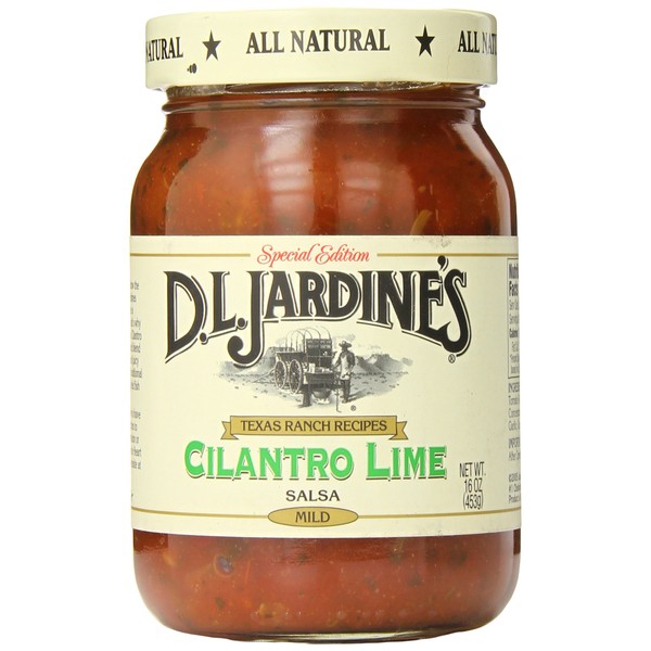 D.L. Jardine's Cilantro Lime Salsa, Mild, 16 Ounce