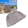 Firewood Rack Cover Dustproof Waterproof Sun Protection Round Outdoor Log