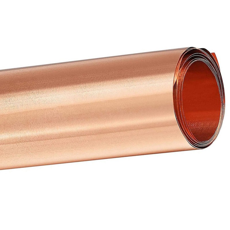 2X Copper Sheet Roll, Metal Foil Plate 1000mm x 100mm