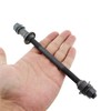 RLECS 190x9.5mm Black Bicycle Rear Axle Mountain Bike Shifter Shaft