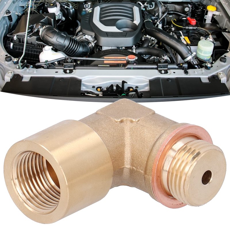 Oxygen Sensor Extender, 90 Degree Angled Oxygen Sensor Extender M18x1.5