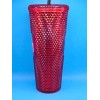 Starbucks Red Studded OU Oklahoma Sooners Tumbler Collegiate Series BRAND