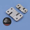Flush Mount Bracket with Screws 8 Sets Hanging Buckle Kit,