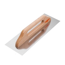 Smoothing Trowel 130 / 380 mm Polished Stainless Steel