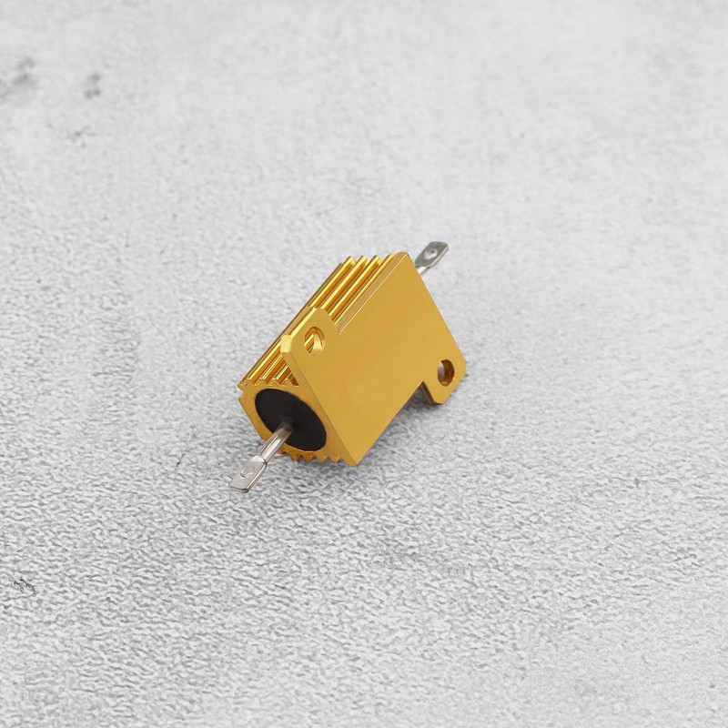 EMSea 10PCS Power Resistor Aluminum Shell Resistors 25W 6 Ohm/8
