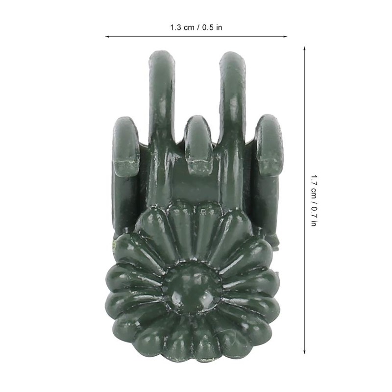 Aqur2020 Stem Clip, Flower Stems Fixing Support Clips Tool 100