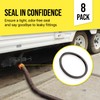 Mission Automotive RV Sewer Hose Replacement Gaskets - Elbow Seals
